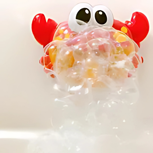 Cangrejo de burbujas para el baño | Juguete interactivo para bebés