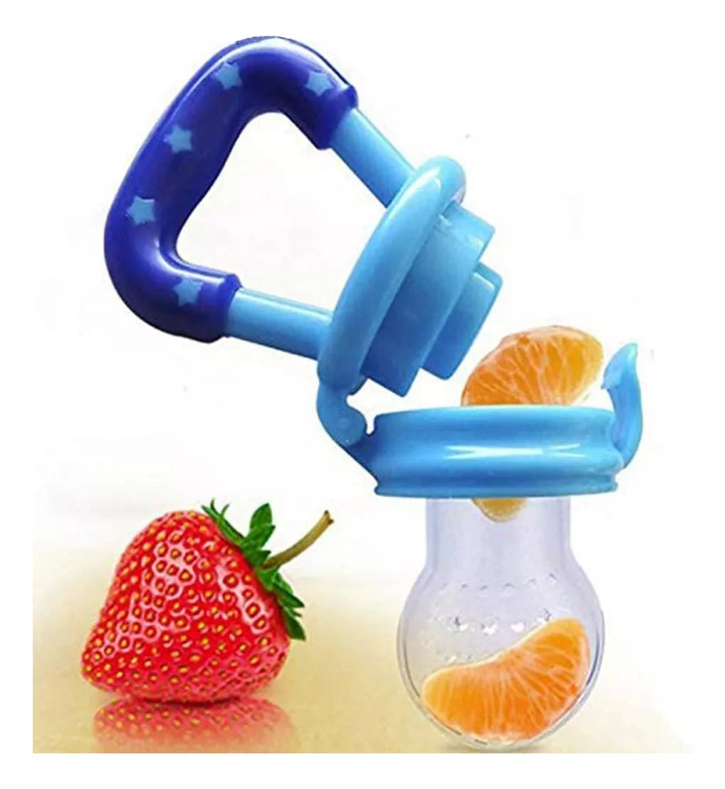 Chupete Fruta Bebé Mordedor Rasca Encías | Silicona sin BPA